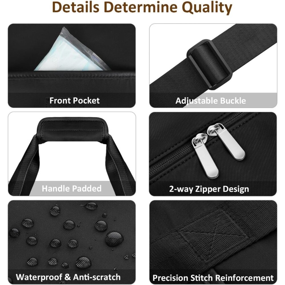 Versatile Expandable Weekender Bag With Free Toil… - image 4